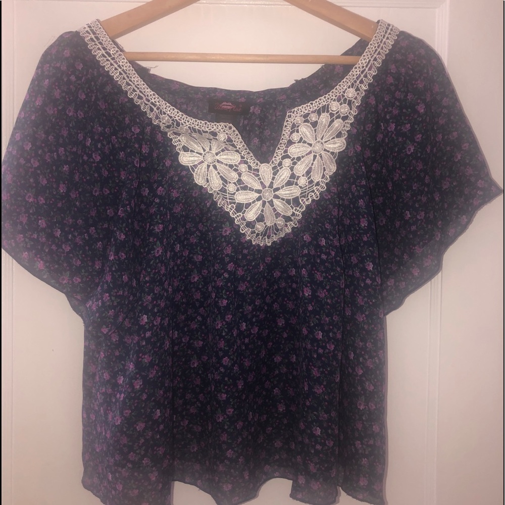 Flowy floral top